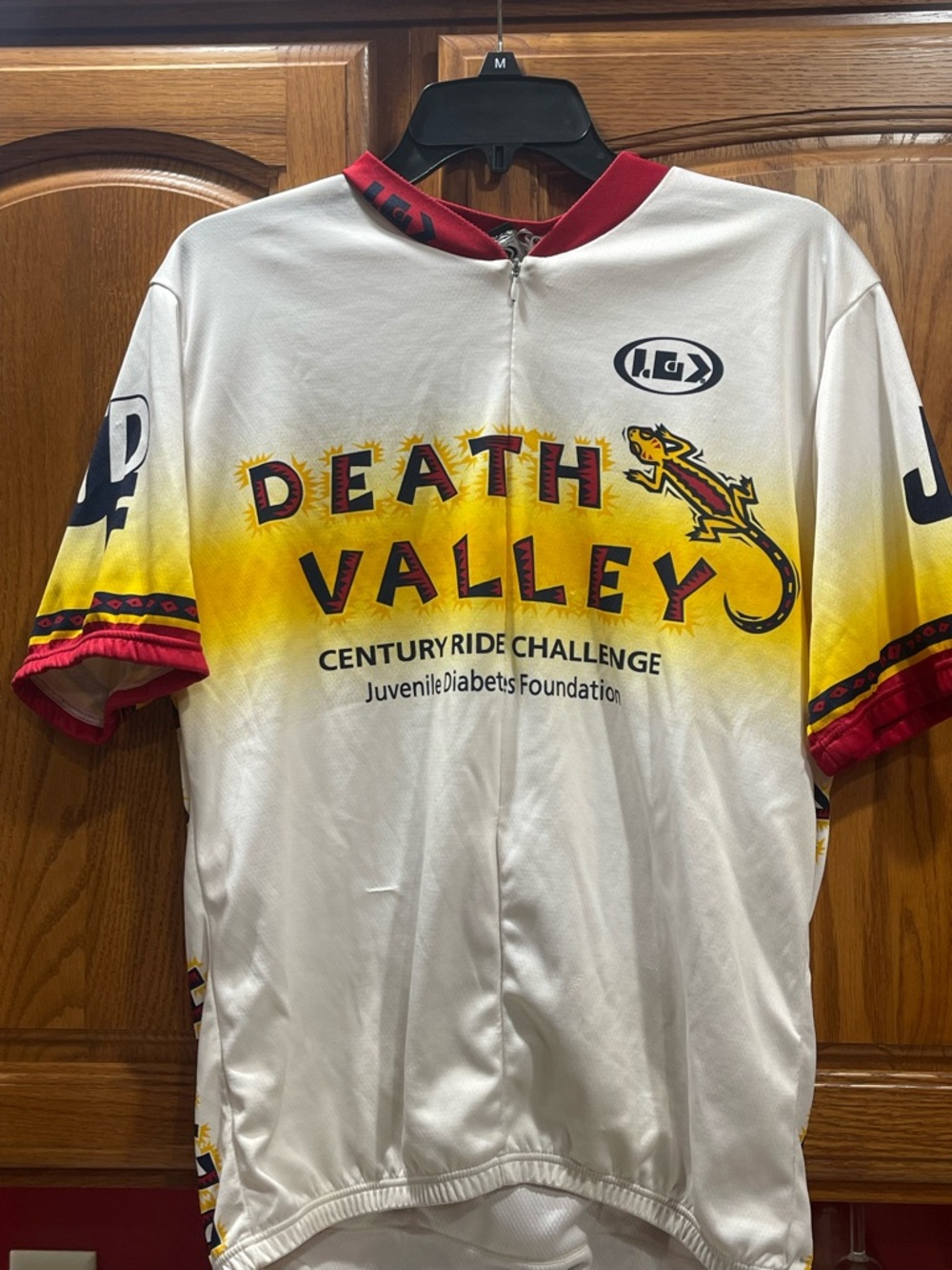 Death Valley Century Ride Challenge Juvenile Diabetes Foundation Cycling Jersey